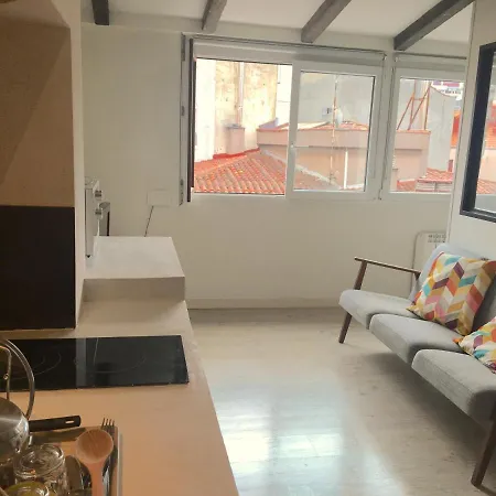 شقة Acogedor Atico Centro De Gijon, Vut 5419 As خيخون
